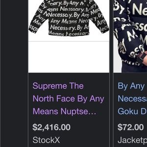 “by any means necessary” jacket